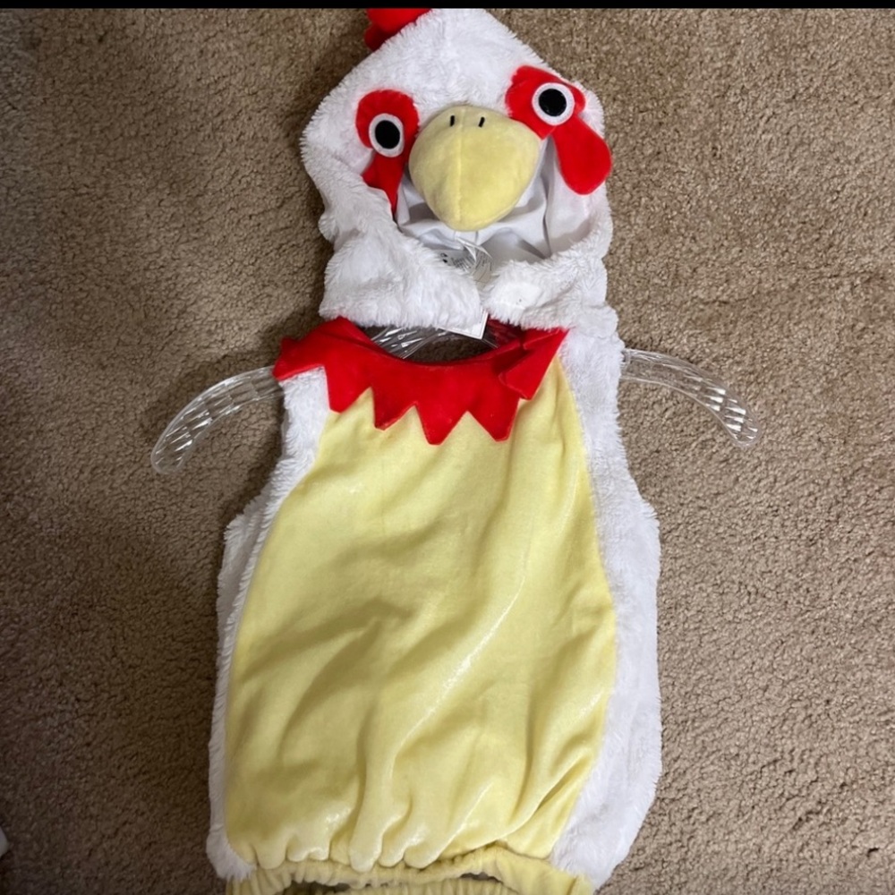 Toddler chicken costume